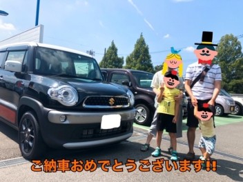 クロスビーご納車！